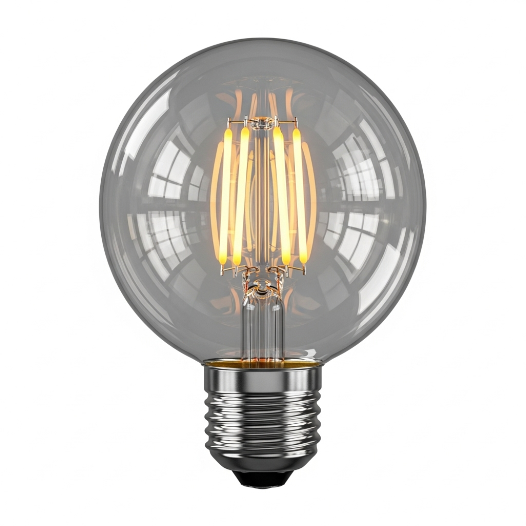 Edison Incandescent LED Round Shatterproof Bulb