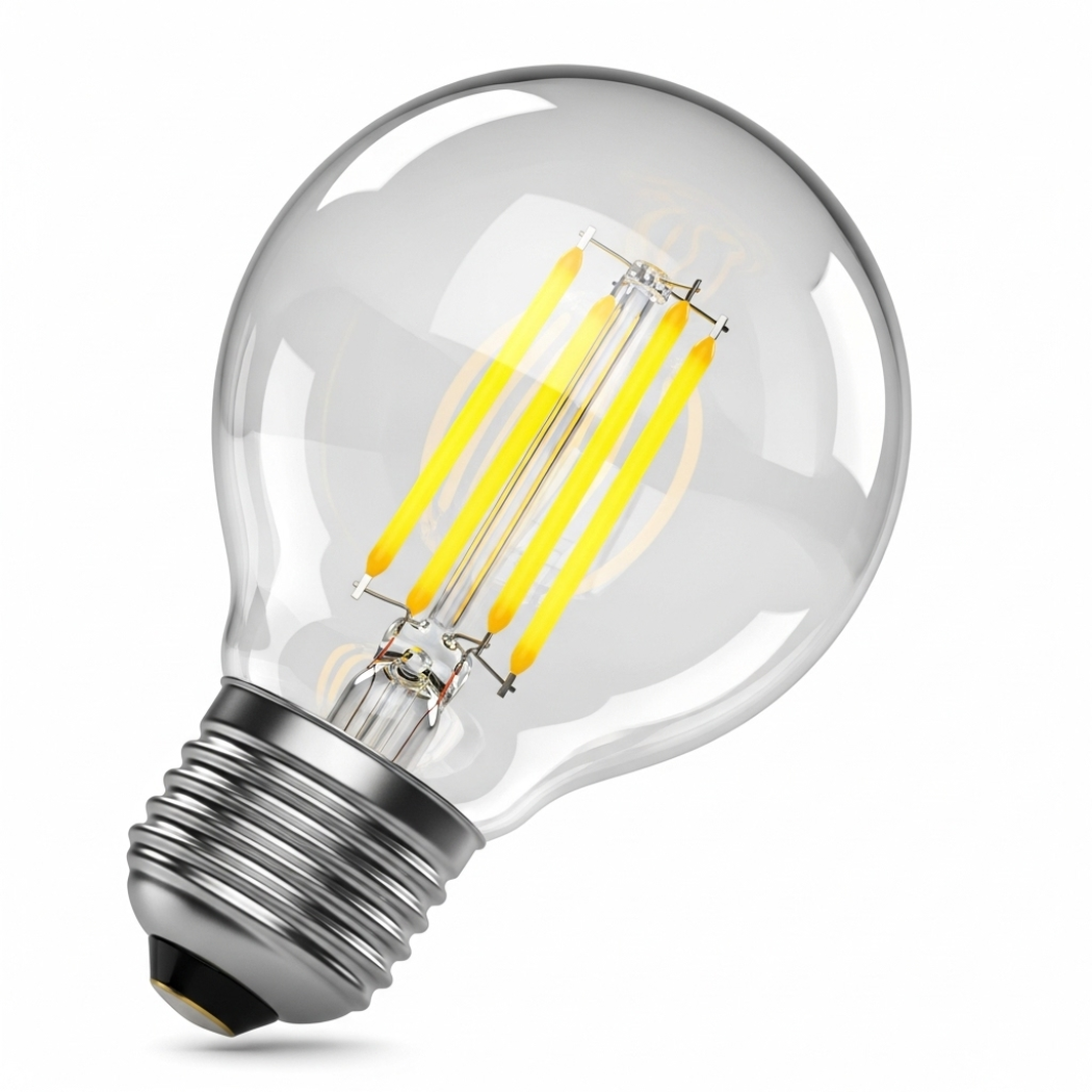 Edison Incandescent LED Round Shatterproof Bulb