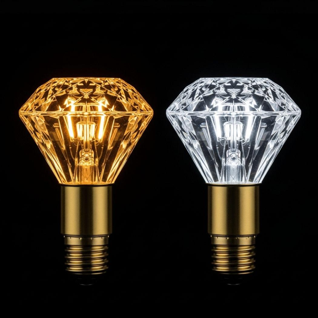 Edison Multicolor LED Diamond Bulb