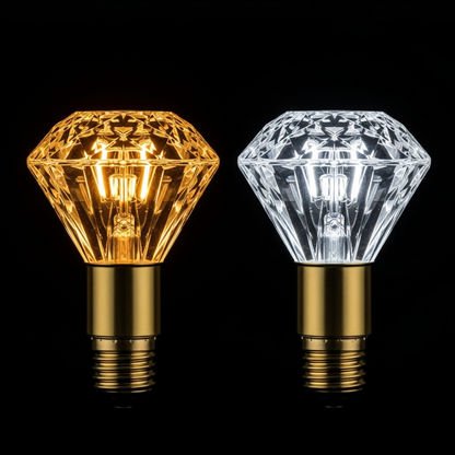Edison Multicolor LED Diamond Bulb