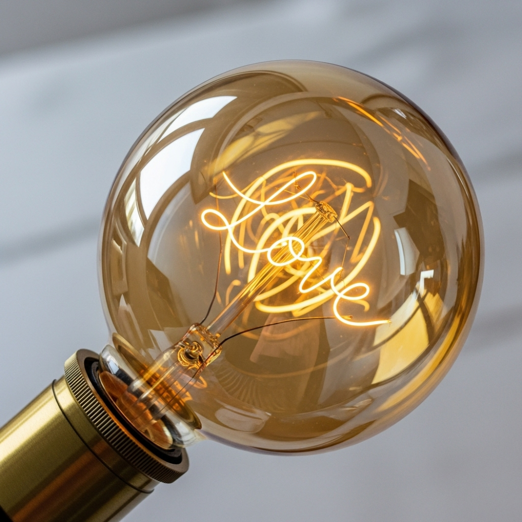 Edison Transparent Brown LED Bulb