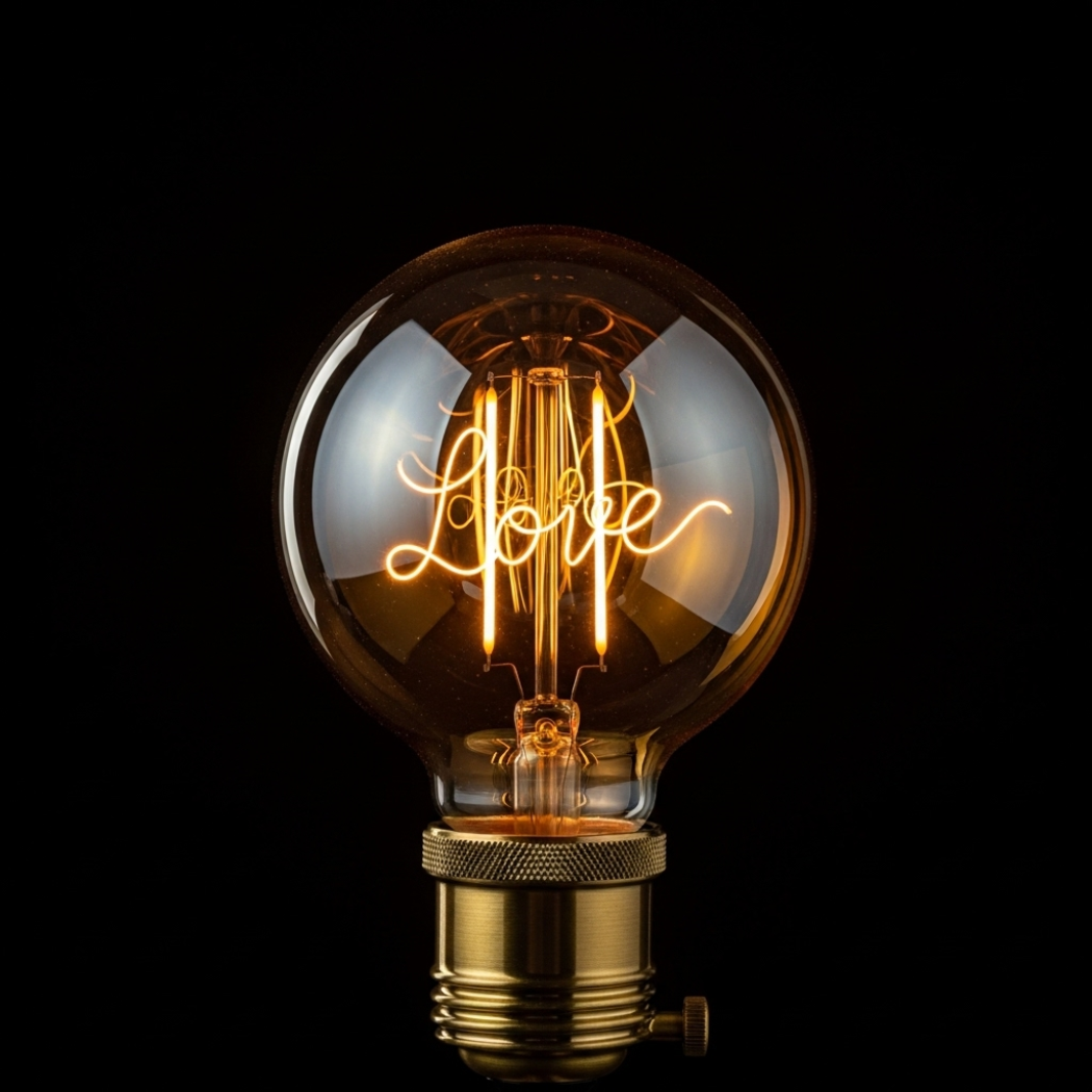 Edison Transparent Brown LED Bulb