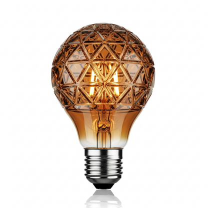 Edison Amber LED Diamond Energy Saving Light Bulb