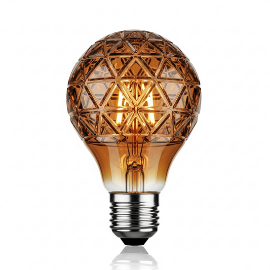 Edison Amber LED Diamond Energy Saving Light Bulb