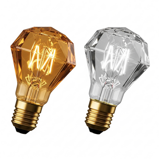 Edison Multicolor LED Diamond Bulb