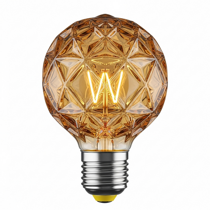 Edison Amber LED Diamond Energy Saving Light Bulb