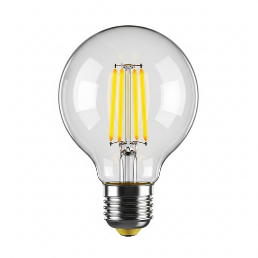 Edison Incandescent LED Round Shatterproof Bulb