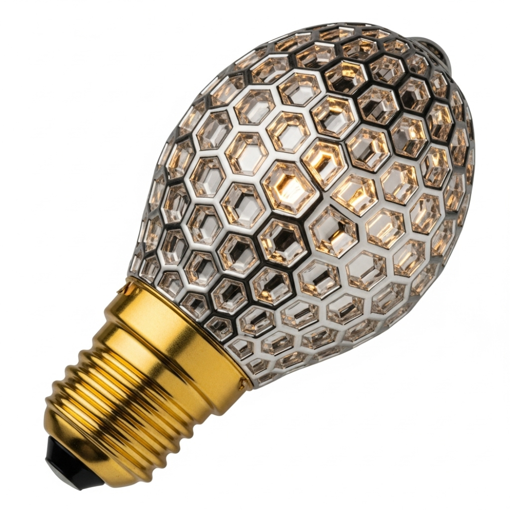 LED pointed candle energy-saving bulb